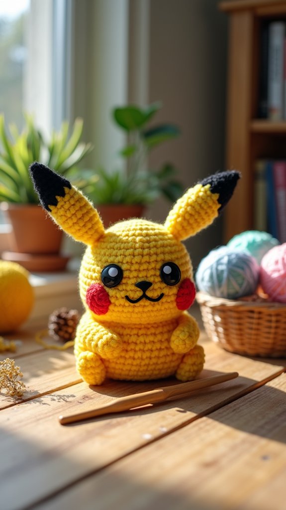 pikachu themed bag accessory