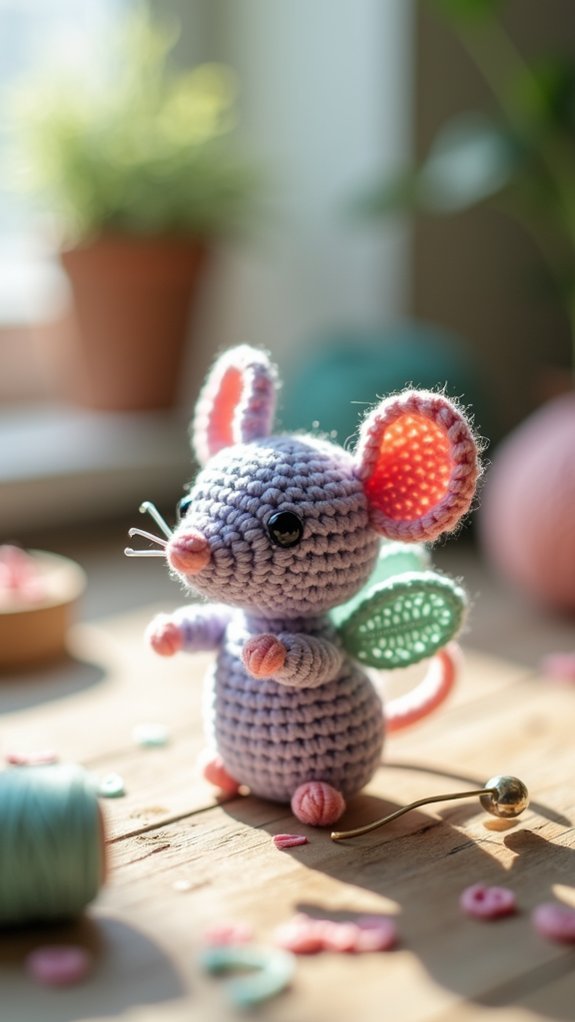 playful enchanted mouse character
