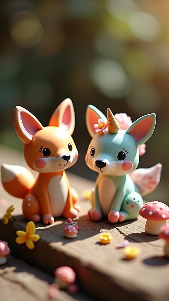 playful handmade clay art