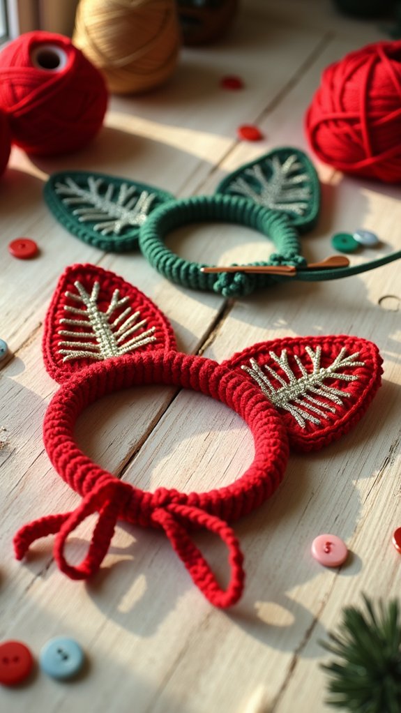 playful holiday feline accessories