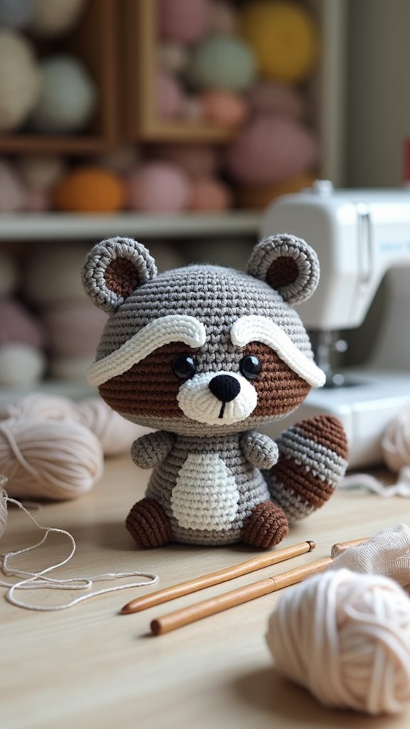raccoon themed decorative wall art