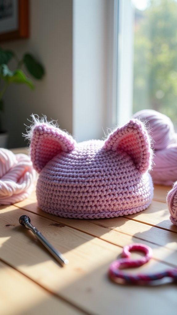 reversible feline ear accessories