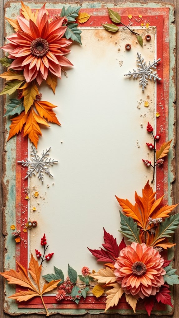 seasonal scrapbook design ideas
