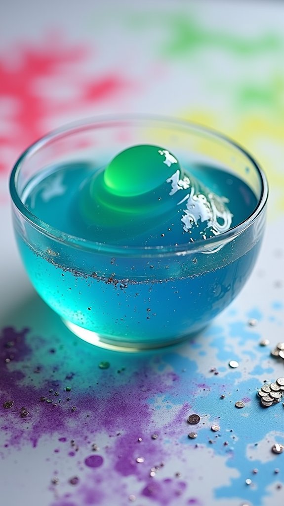 slime that alters color