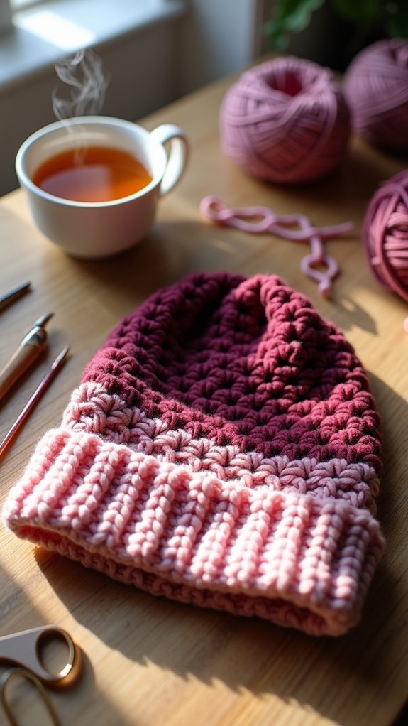 slouchy hat crochet pattern