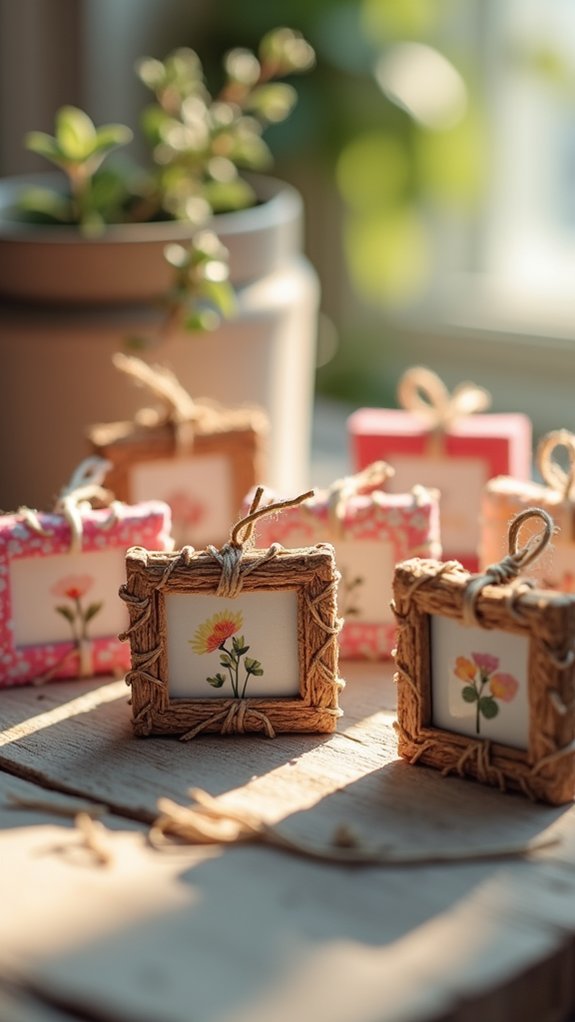 small decorative picture holders