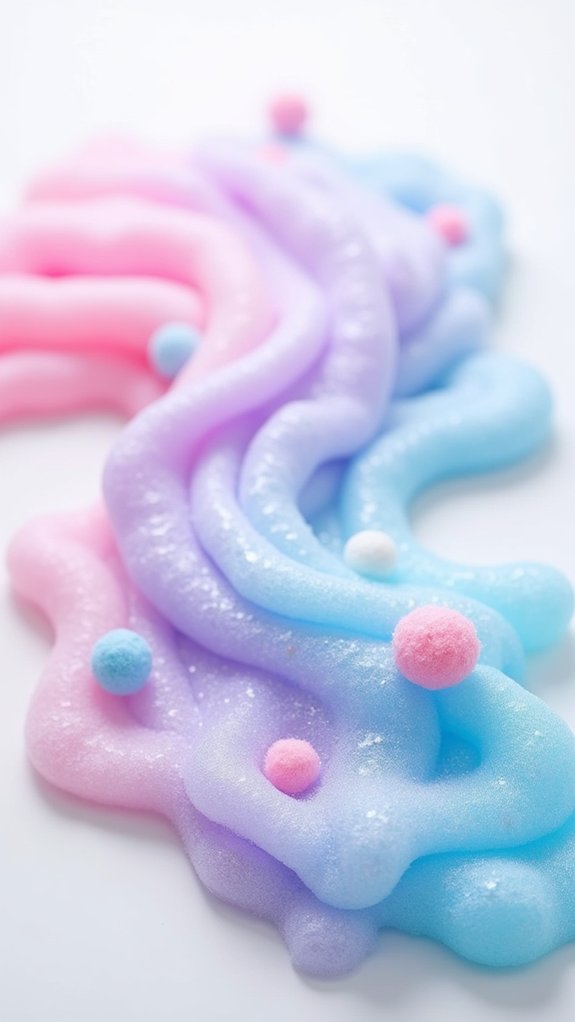 soft and stretchy substance