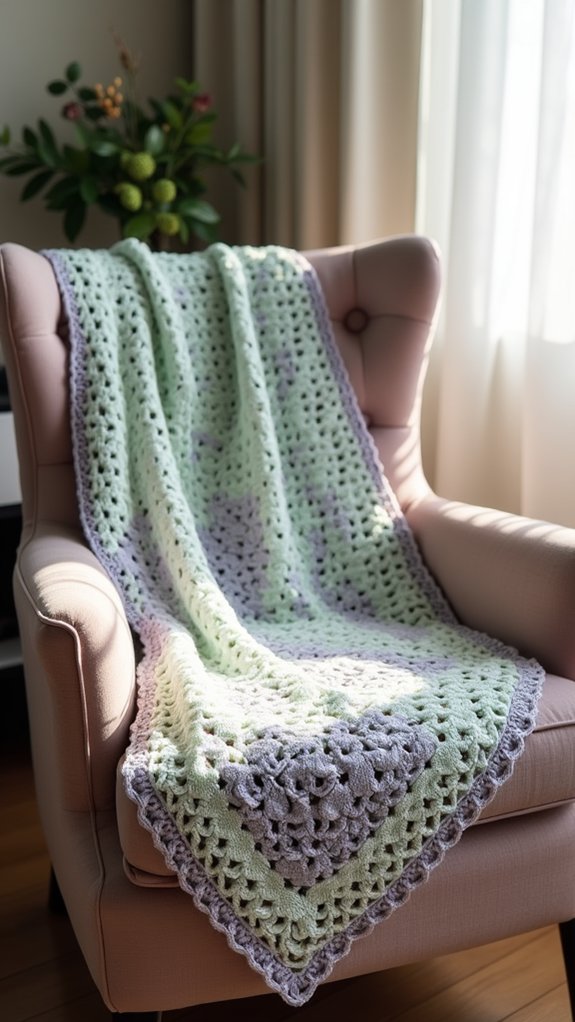 springtime lightweight shawl