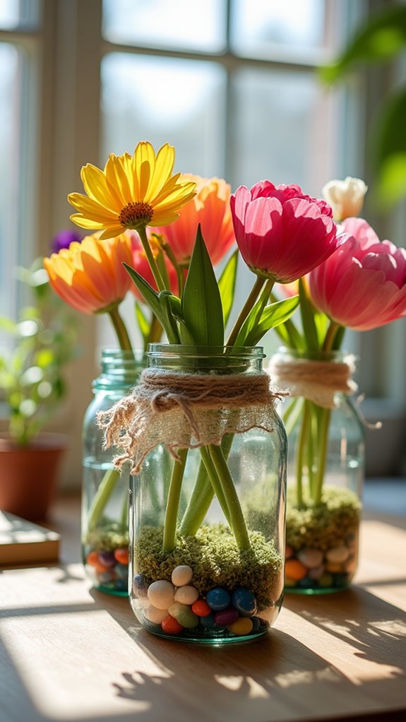 stylish container for flowers