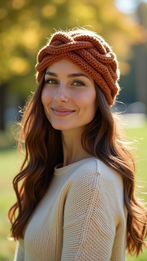stylish twisted headband accessory