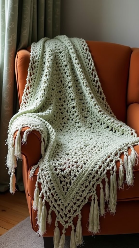 sustainable yarn shawl design