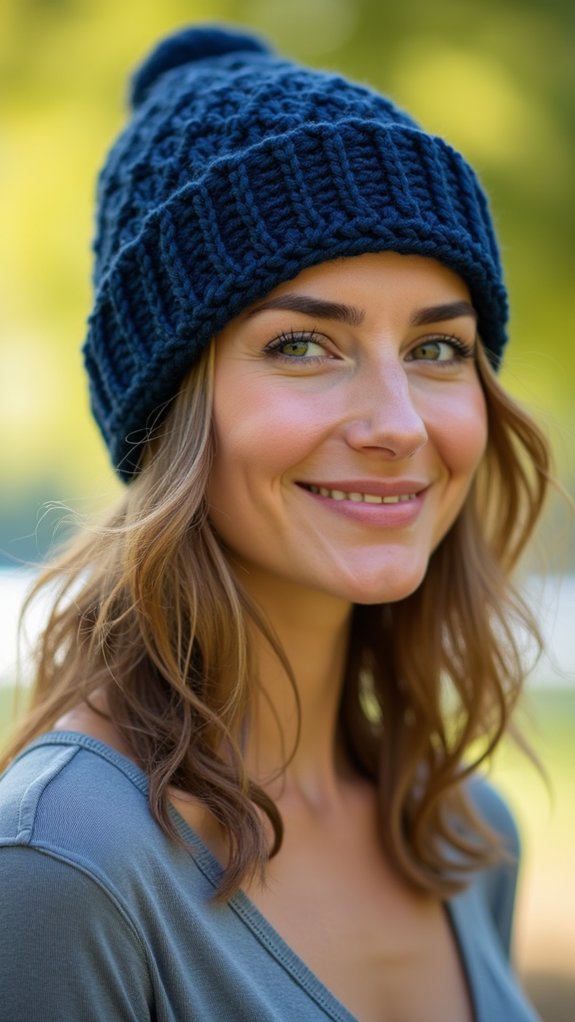 timeless knitted winter hat