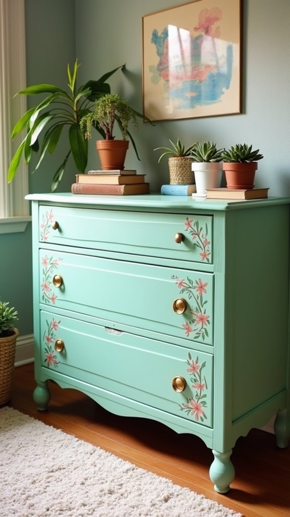 transform furniture with paint