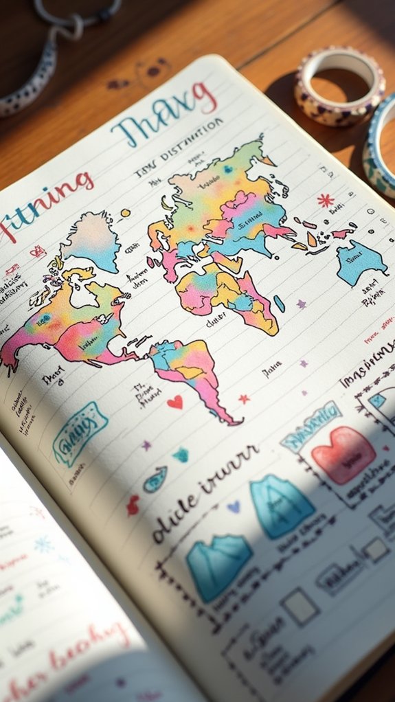 travel itinerary and arrangements