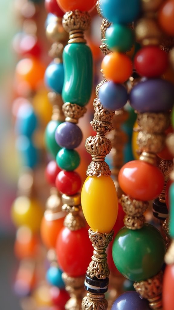 vibrant handmade jewelry accessory