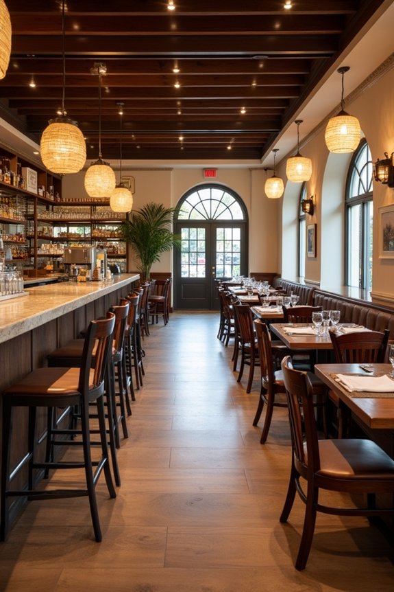 accessible popular restaurant chains