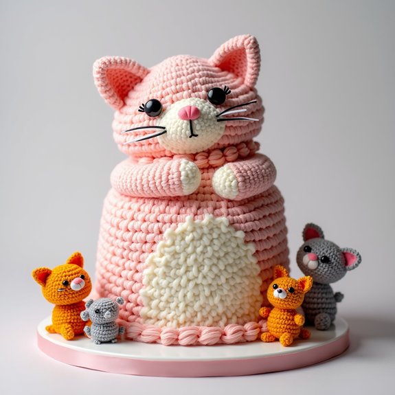 adorable animal themed dessert