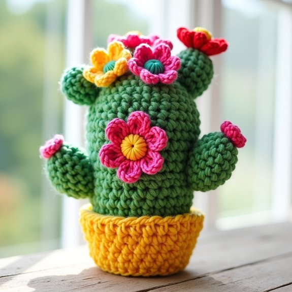 adorable cactus themed blanket