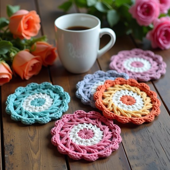 adorable drink coasters collection