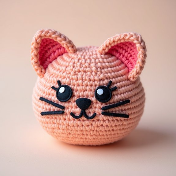 adorable feline themed coin purse