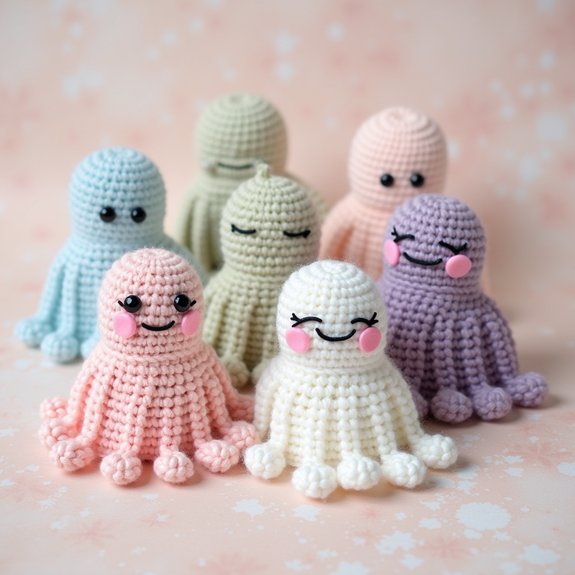 adorable ghost fabric design