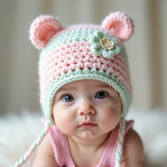 adorable handmade infant accessory