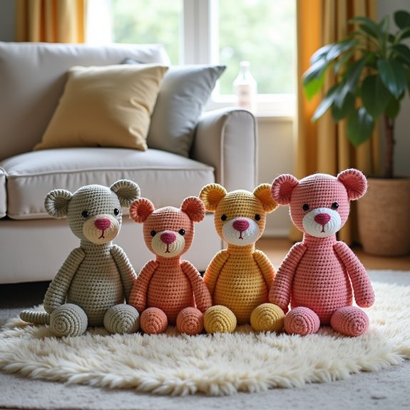 adorable handmade plush toy