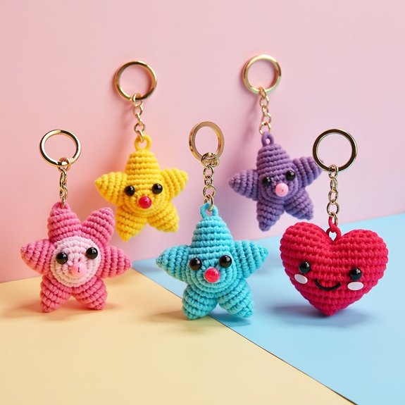 adorable keychain accessory charm