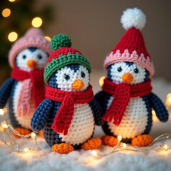 adorable penguin crochet patterns
