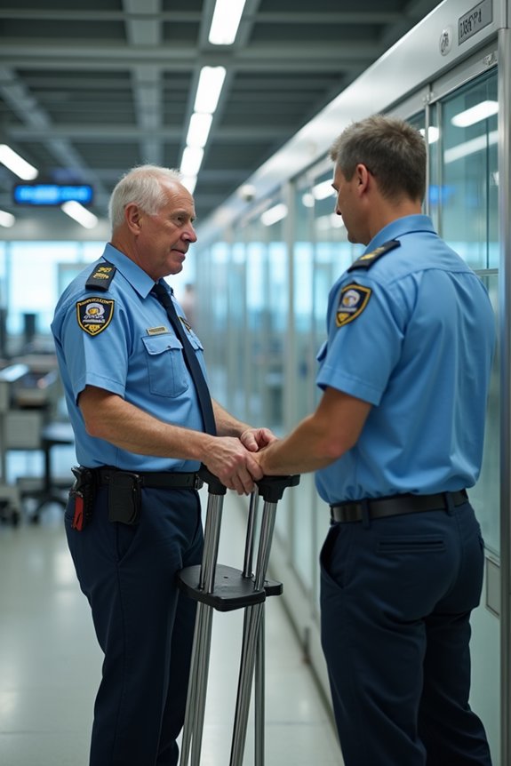 airport security check procedures