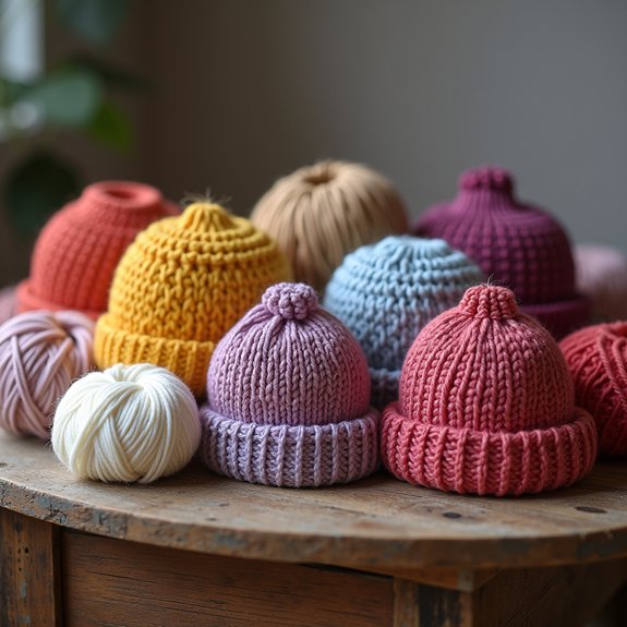 artisan made cozy hats