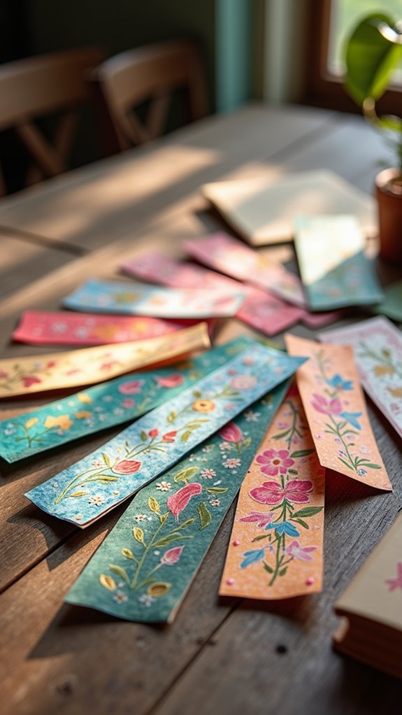 artistic page markers collection