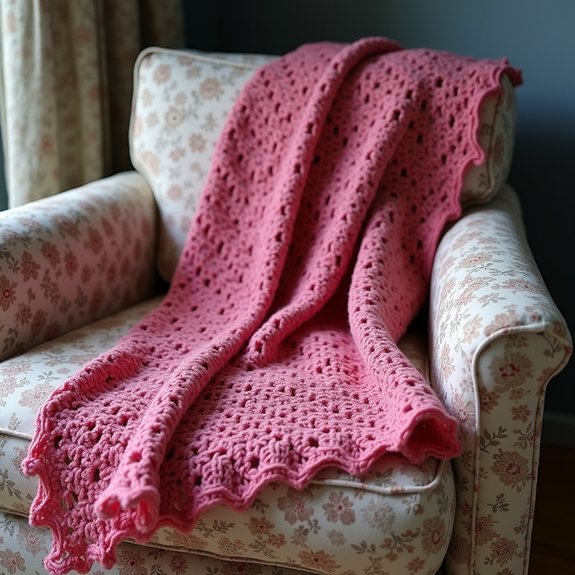 axolotl themed scarf design