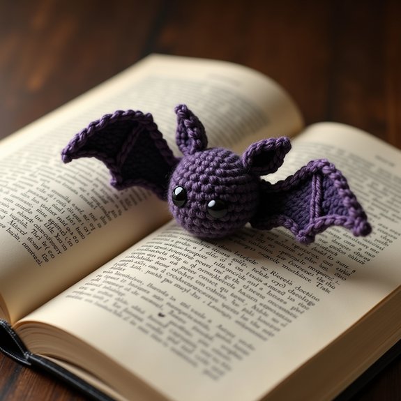 bat themed reading accessory