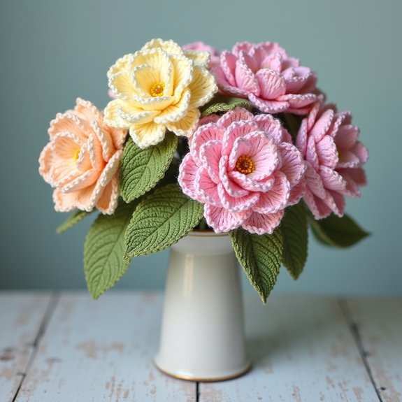 beautiful blooming hydrangea flowers