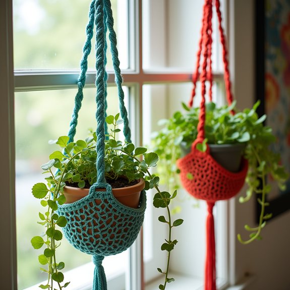 beautiful decorative plant hangers