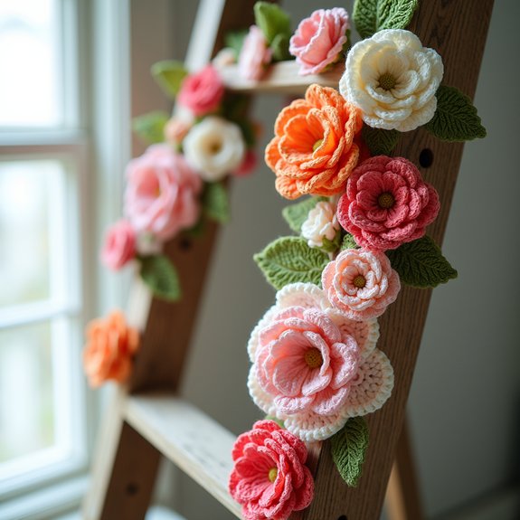 beautiful floral decoration piece