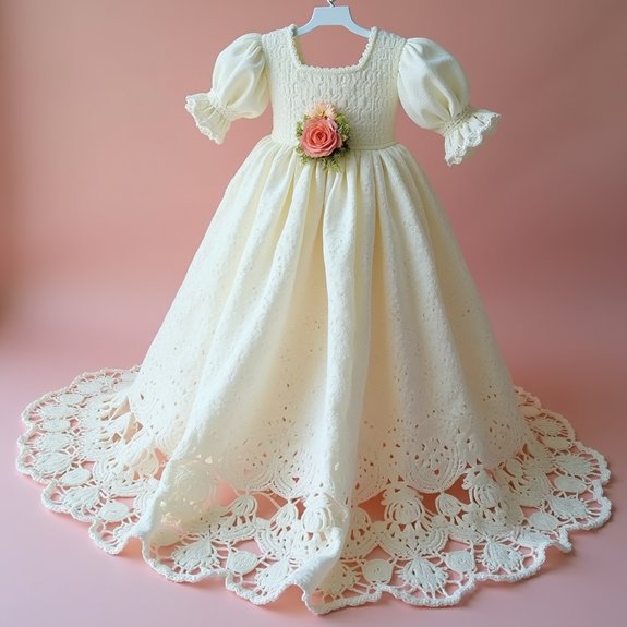 beautiful handmade baby gowns