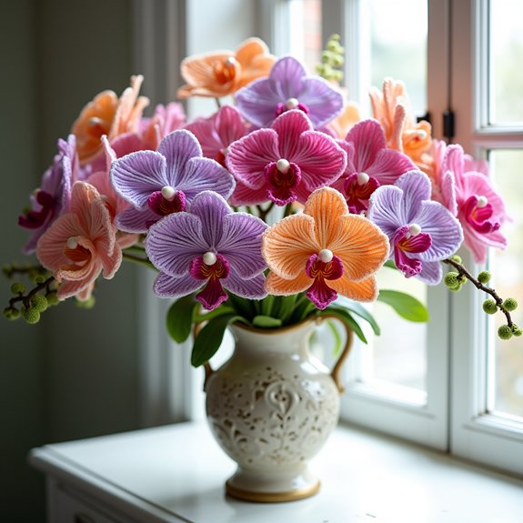 beautiful orchid floral arrangements