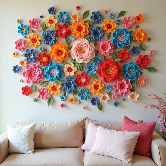 beautifully crafted crochet decor