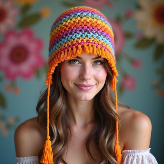 bohemian style fringe headwear