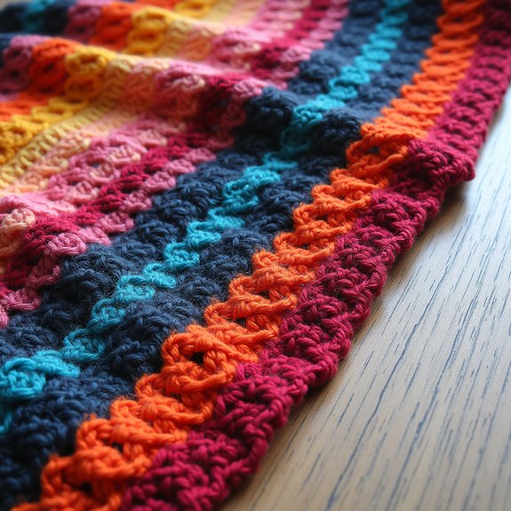 bold woven border design