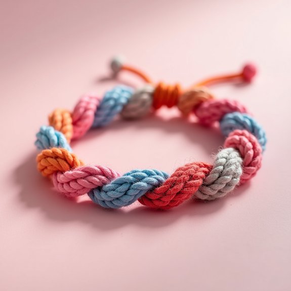braided jewelry accessory design
