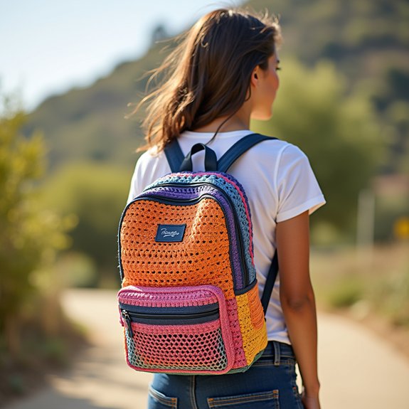breathable woven athletic bag