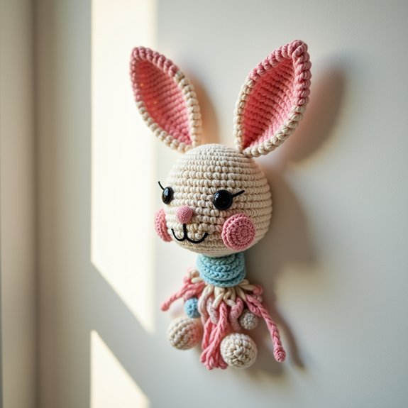 bunny wall decor hanging