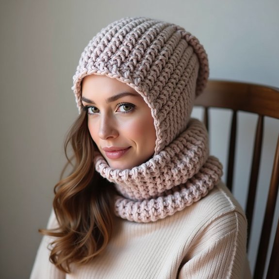 casual oversized headwear design