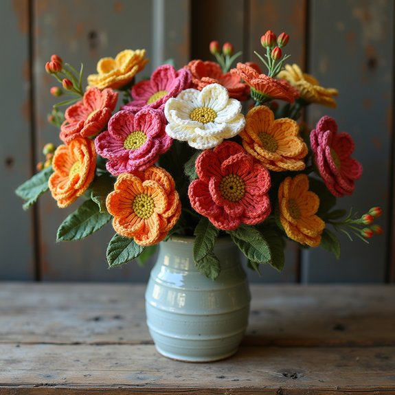 charming countryside floral beauty