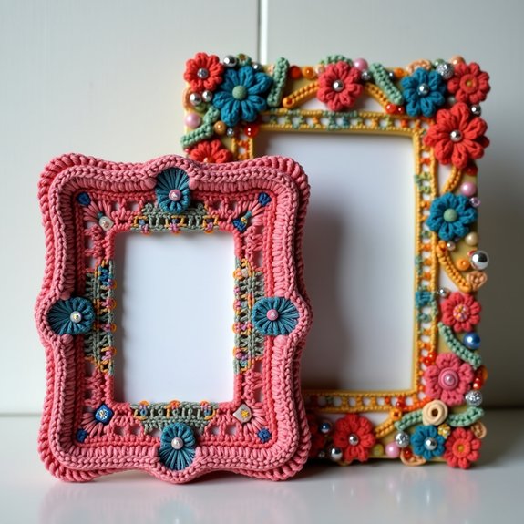 charming decorative photo holders