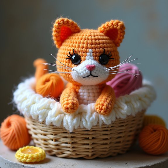 charming feline design motif