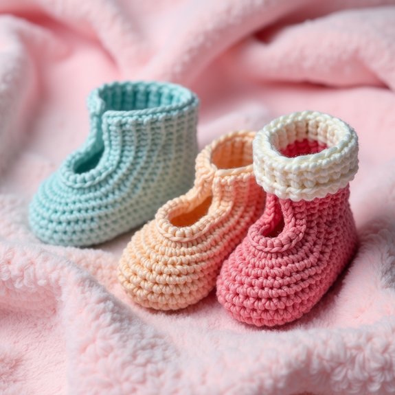charming handmade baby footwear